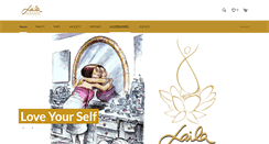 Desktop Screenshot of lailagoddess.com